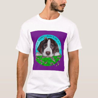 T-shirt Chiot adorable d'indicateur de Shorthair