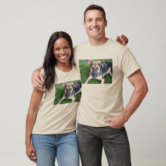 T-shirt Chiot berger allemand (Unisexe)