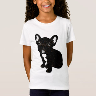 T-Shirt Chiot Brindle mignon de Frenchie