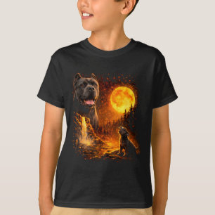 T-shirt chiot cane corso hurlant à son protecteur sous la