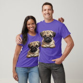 T-shirt Chiot Carlin (Unisexe)