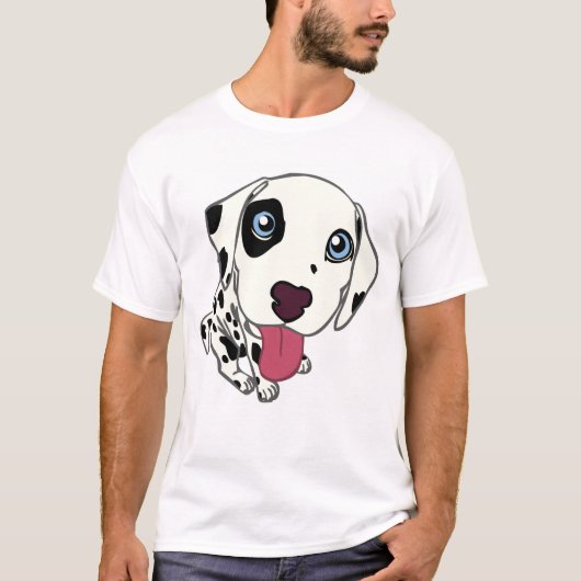 T-SHIRT CHIOT DALMATIEN (Devant)
