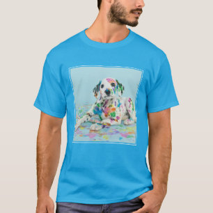 T-shirt Chiot dalmatien