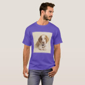 T-shirt Chiot de beagle (Devant entier)