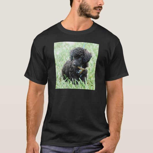 T-shirt Chiot de caniche de jouet (Devant)