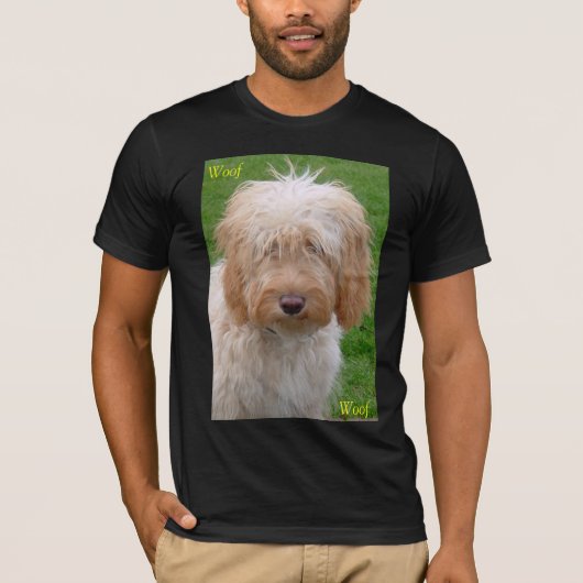 T-shirt chiot de cockerpoo (Devant)