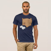 T-shirt Chiot de cube (Devant entier)