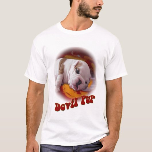 T-shirt Chiot de diable (Devant)