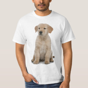 T-shirt Chiot de golden retriever