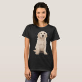 T-shirt Chiot de Labrador Retriever 52 (Devant entier)