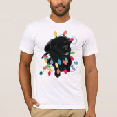 T-shirt Chiot de Noël (Devant)