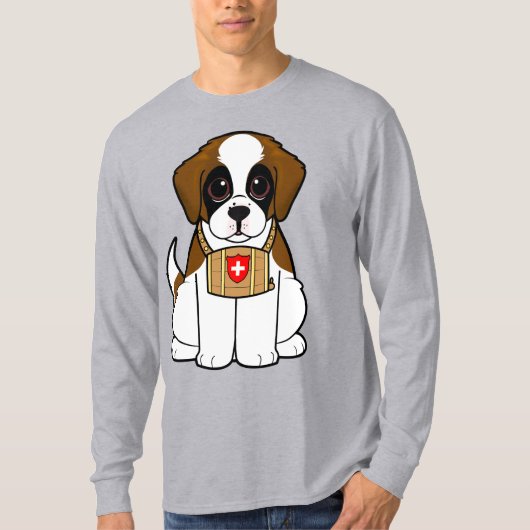 T-shirt Chiot de St Bernard (Devant)