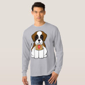 T-shirt Chiot de St Bernard (Devant entier)