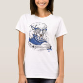 T-shirt Chiot En Chaussure (Devant)