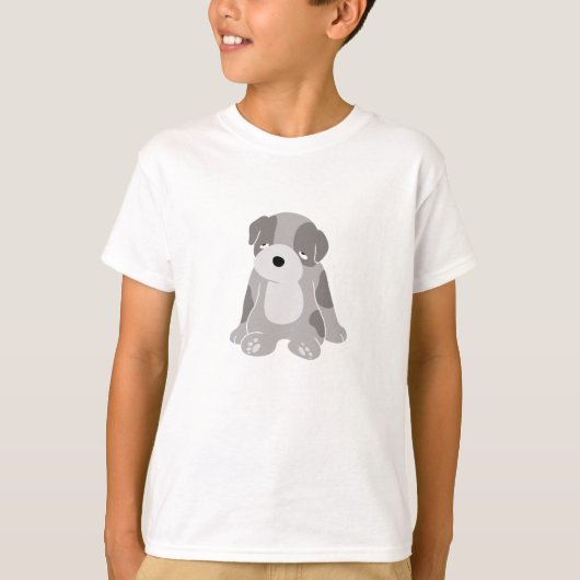 T-shirt Chiot endormi (Devant)