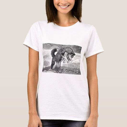 T-shirt Chiot enroué (Devant)