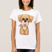 T-shirt Chiot Golden Retriever (Devant)