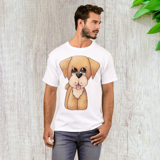 T-shirt Chiot Golden Retriever