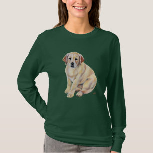 T-shirt Chiot jaune de Labrador
