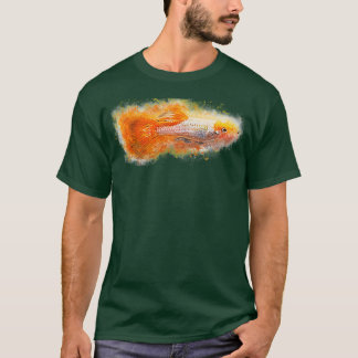T-shirt Chiot mâle Koi Poecilia reticulata