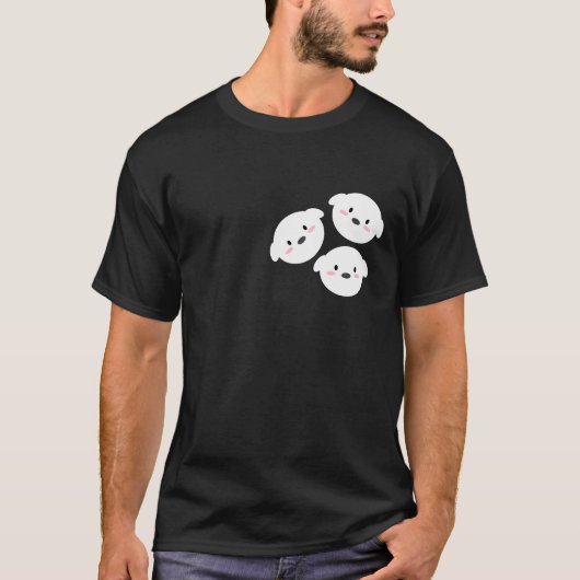 T-shirt Chiot Mignon (Devant)
