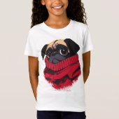 T-Shirt chiot mignon (Devant)