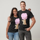 T-Shirt Chiot Peek-A-Boo (Unisexe)