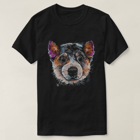 T-shirt Chiot Peint (Design devant)