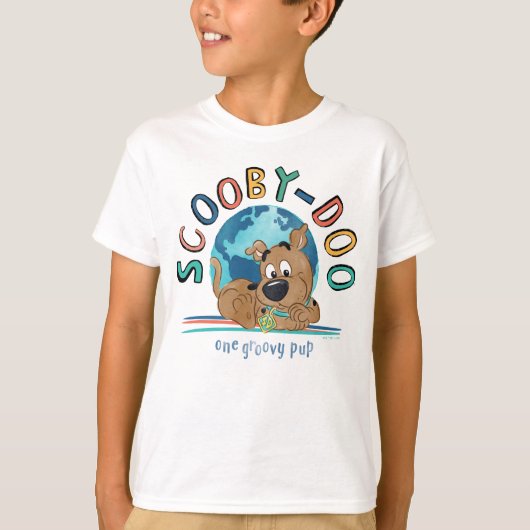 T-shirt Chiot Scooby-Doo "One Super Pup" (Devant)