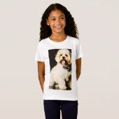 T-Shirt Chiot souriant (Devant entier)