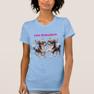 T-shirt Chiots Chihuahua drôles