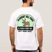 T-shirt chiots de Pleasant Hill (Dos)