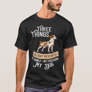 T-shirt Chiots épagneul breton français propriétaire amour