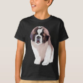 T-shirt Chiots St. Bernard (Devant)
