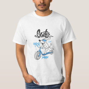 T-shirt Chiou scooter