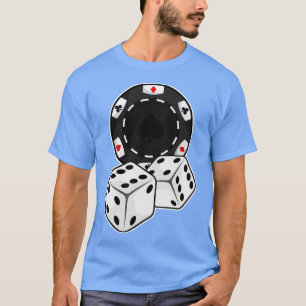 T-shirt Chip Dice pour Poker