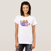 T-shirt Chipmunk Ballerina Duo (Devant entier)