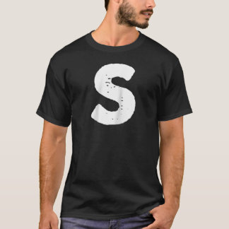 T-shirt Chipmunk Carnival Group Costume Lettre S Bleu Hall