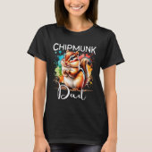 T-shirt Chipmunk Dad Chipmunk (Devant)