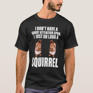T-shirt Chipmunk Je Regarde Un Écureuil Animaux Animaux