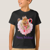 T-shirt Chipmunk Plum Fairy (Devant)