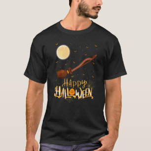 T-shirt Chipmunk Ride Witch Shotgun Chipmunk Halloween