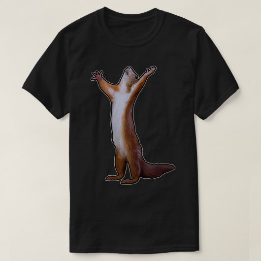 T-shirt chipmunk rodent squirrel forest animals squirrel (Design devant)