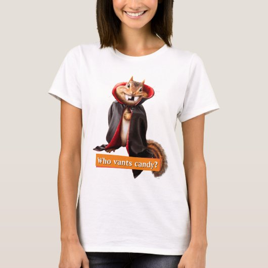 T-shirt Chipmunk Vampire (Devant)