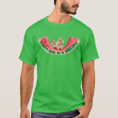 T-shirt Chipmunks mangeant de la pastèque (Devant)