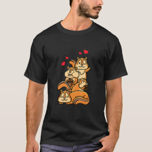 T-shirt Chipmunks Rodents