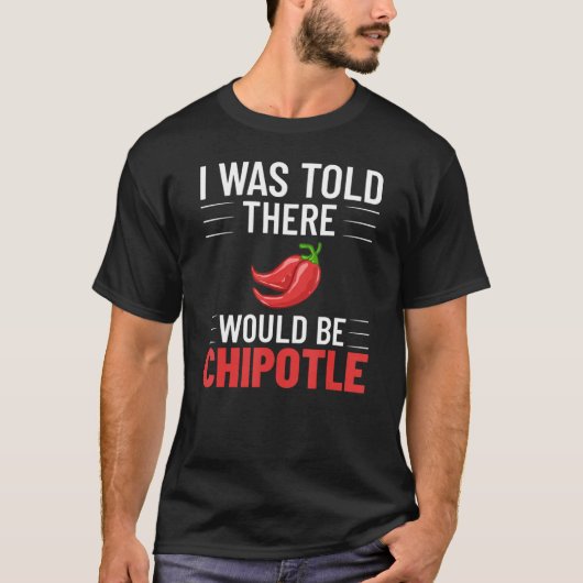 T-shirt Chipotle Peppers Sauce Chili Salsa Powder Queso Fo (Devant)