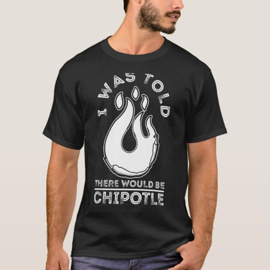 T-shirt Chipotle Peppers Sauce Chili Salsa Powder Queso Fo (Devant)