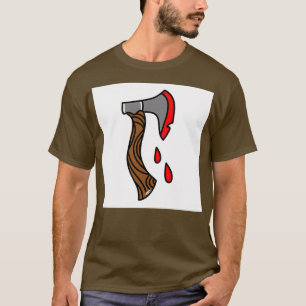 T-shirt Chipped Axe