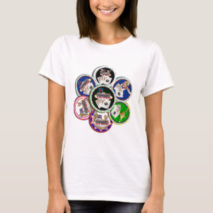 T-shirt Chips de poker Galore